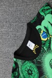 2025-26 Mens Brazil green vest  Short Training Suit
