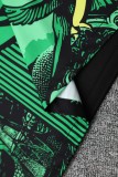 2025-26 Mens Brazil green vest  Short Training Suit