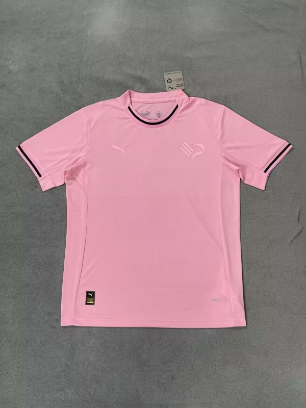 2025-26 Mens Palermo home pink soccer jersey