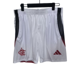 2025-26 Mens Flamengo white home Shorts Pants