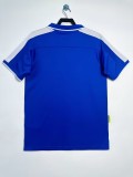1997Mens Brazil Retro Away blue soccer Jersey