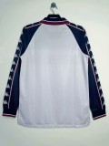 1997-98 Player version Mens Manchester City  away Jersey Long sleeve