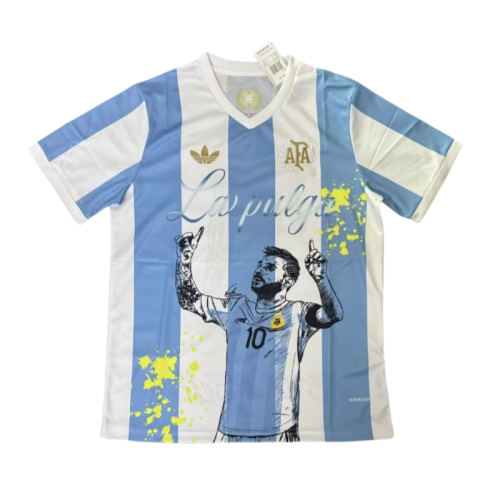 2025-26 Mens Argentina  Messi Graffiti Edition Soccer Jersey