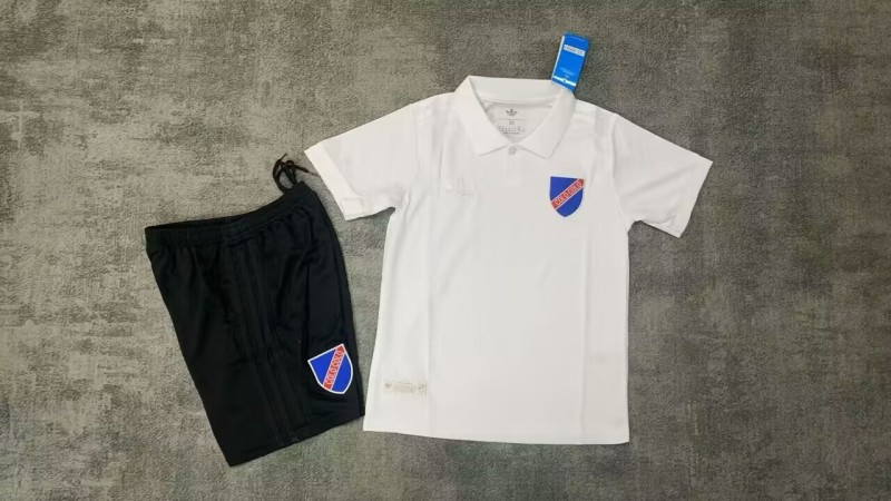2025-26Kids Colo-Colo White soccer jersey