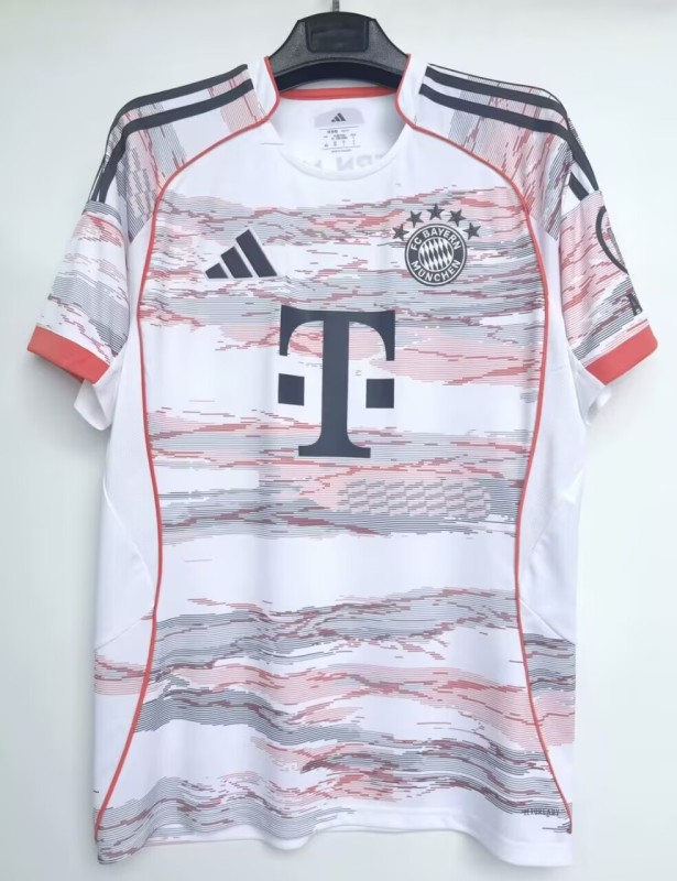 2025-26 Mens Bayern Munich Away  Authentic soccer Jersey