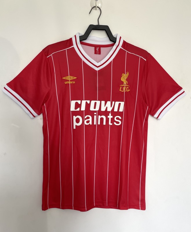 1981-84  Mens Liverpool Retro home  soccer Jersey