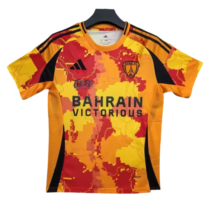 2025-26 Mens PSG FC Special Edition orange Soccer Jersey
