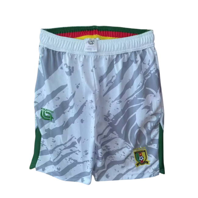 2025-26Mens Cameroon OLYMPIC TEAM white Shorts