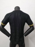 2025-26 Mens Mexico black Special  Edition Player Long Sleeve Soccer Jersey