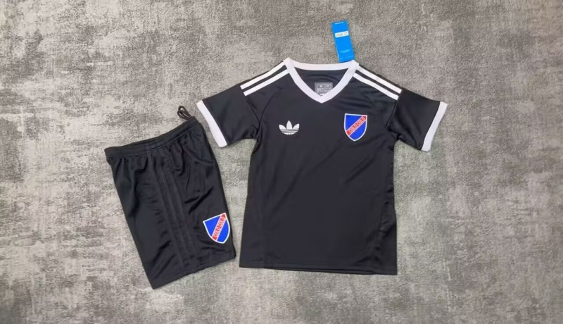 2025-26Kids Colo-Colo black soccer jersey
