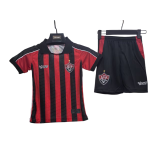 2025-26 Kids Vitoria home red soccer jersey