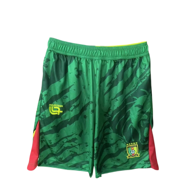 2025-26Mens Cameroon OLYMPIC TEAM green Shorts