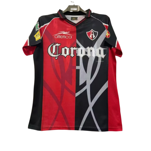 1998-99 Retro Mens Atlas red-black  Soccer Jersey