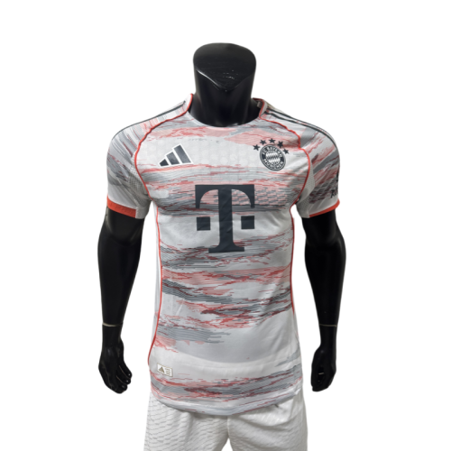 2025-26 Mens Bayern Munich Away  Authentic  Player soccer Jersey