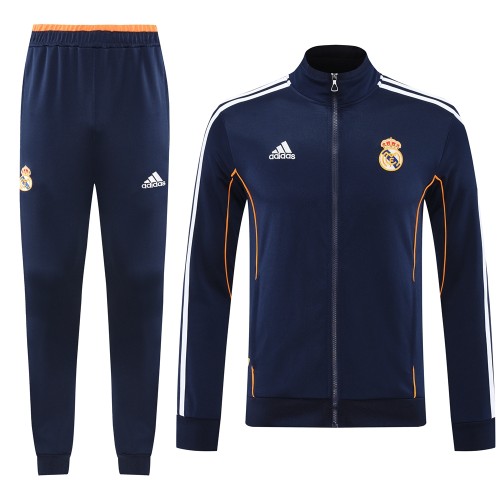 2025-26 Mens Real Madrid royal blue  Jacket Training Suit