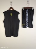 2025-26 KIDS  Brazil grey Jesus Special Edition Vest training suit