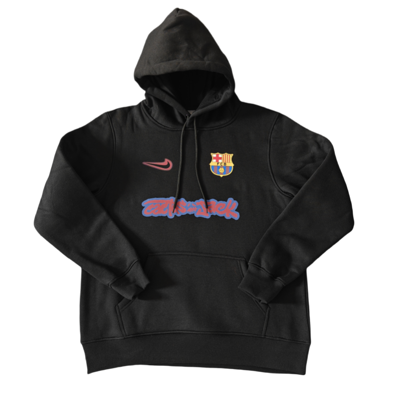 2025/26 Mens Barcelona home Hoodie black Jersey