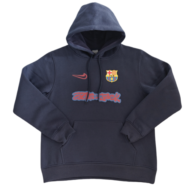 2025/26 Mens Barcelona home Hoodie dark blue  Jersey