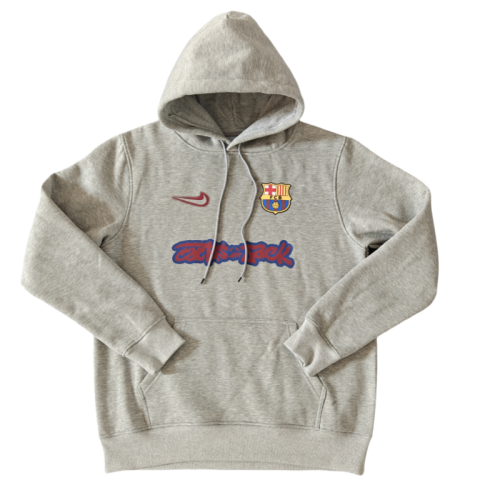 2025/26 Mens Barcelona home Hoodie grey  Jersey
