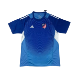 2025-26 Mens Atletico Madrid  Goalkeeper blue soccer jersey