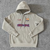 2025/26 Mens Barcelona home Hoodie grey  Jersey