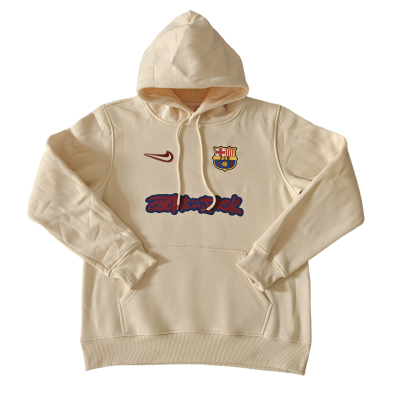2025/26 Mens Barcelona home Hoodie yellow  Jersey