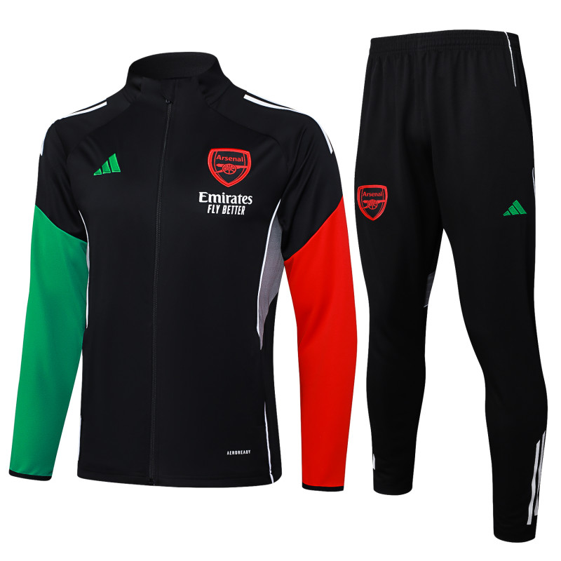 2025/26 Mens Arsenal  black jacket Training suit   A2527
