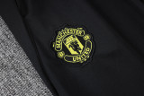 2025-26 Mens Manchester United black(Green Label) Jacket  Training Suit