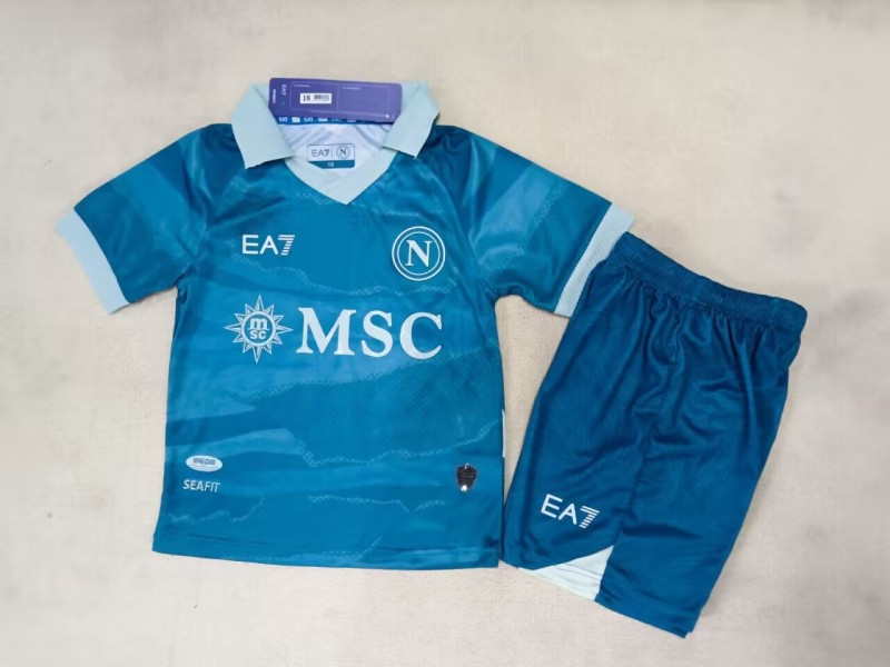 2025/26 KIDS  Napoli  third away Jersey