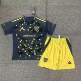 2025-26 Kids Boca Juniors blue Third away   Jersey