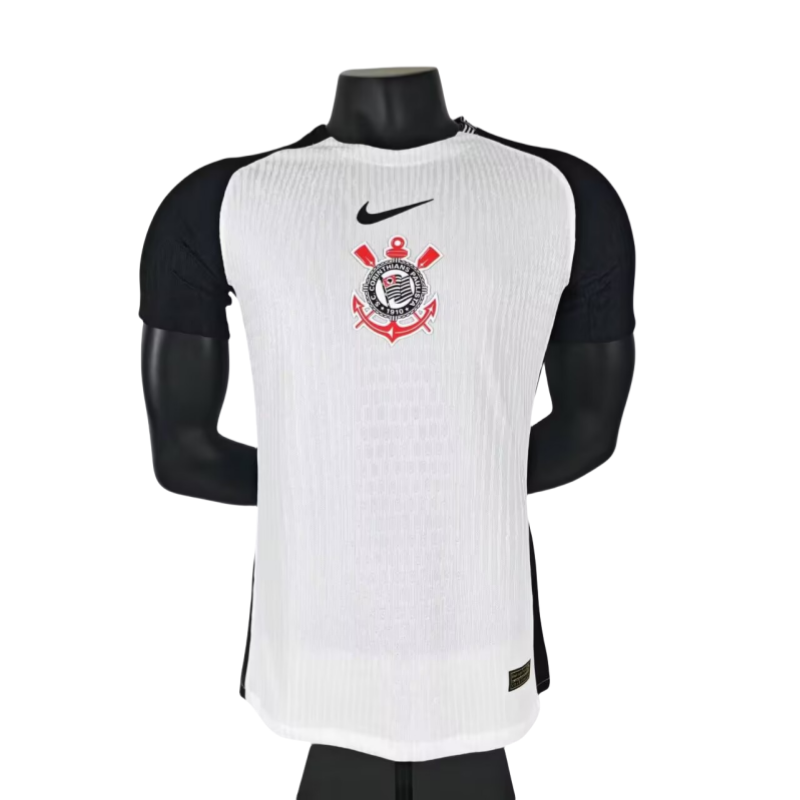 2025/26 Mens Corinthians white home  soccer jersey Player version