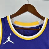 2025/26 Luka Dončić Los Angeles Lakers #77 Jordan City Edition Statement Name & Number T-Shirt