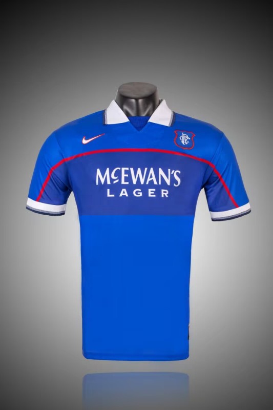 Rangers Retro Home Jersey Mens 1997/99