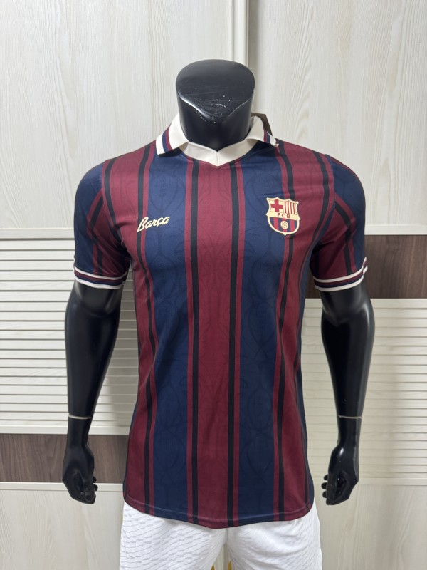 2025-26 Mens Barcelona Player 125th anniversary  soccer Jersey