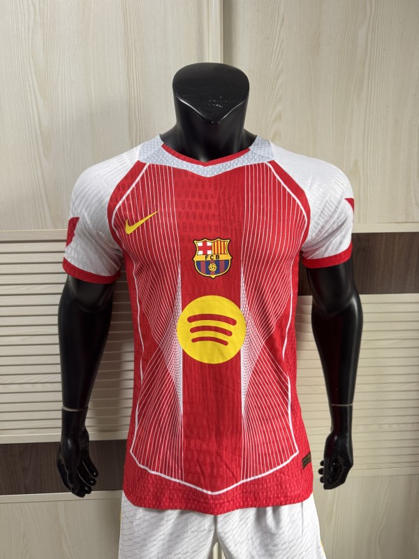 2025-26 Mens Barcelona red Special Edition  Player  soccer jersey