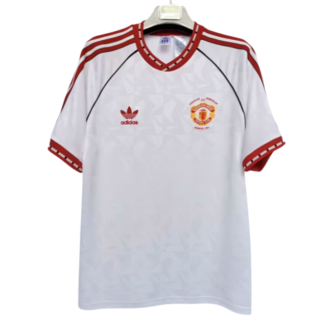 1991 Mens Manchester United Retro Away soccer Jersey