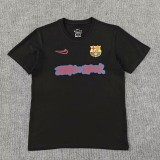 2025-26 Mens Barcelona NEW black  soccer Jersey