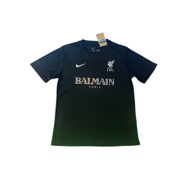 2025/26 Mens LIV black  soccer Jersey