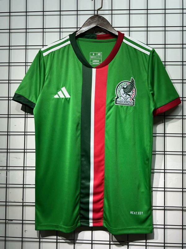 2025-26Mens Mexico home green Fans Soccer Jersey