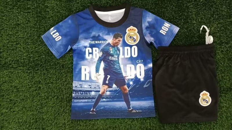 2025/26 Kids Real Madrid Cristiano Ronaldo Special Edition soccer jersey