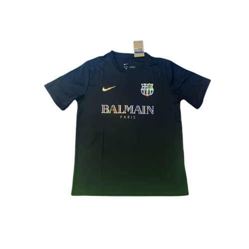 2025-26 Mens Barcelona  black  soccer Jersey