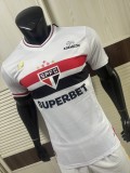 2025/26 Player version Sao Paulo home soccer jersey