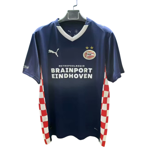 2025/26 Mens Eindhoven away  blue  soccer jersey