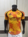 2025-26 Mens PSG Third away yellow Player version Soccer Jersey