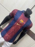 2025-26 Mens Barcelona Retro collaboration Player  soccer jersey