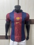 2025-26 Mens Barcelona Retro collaboration Player  soccer jersey