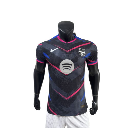 2025-26 Mens Barcelona Special Edition grey Player  soccer jersey