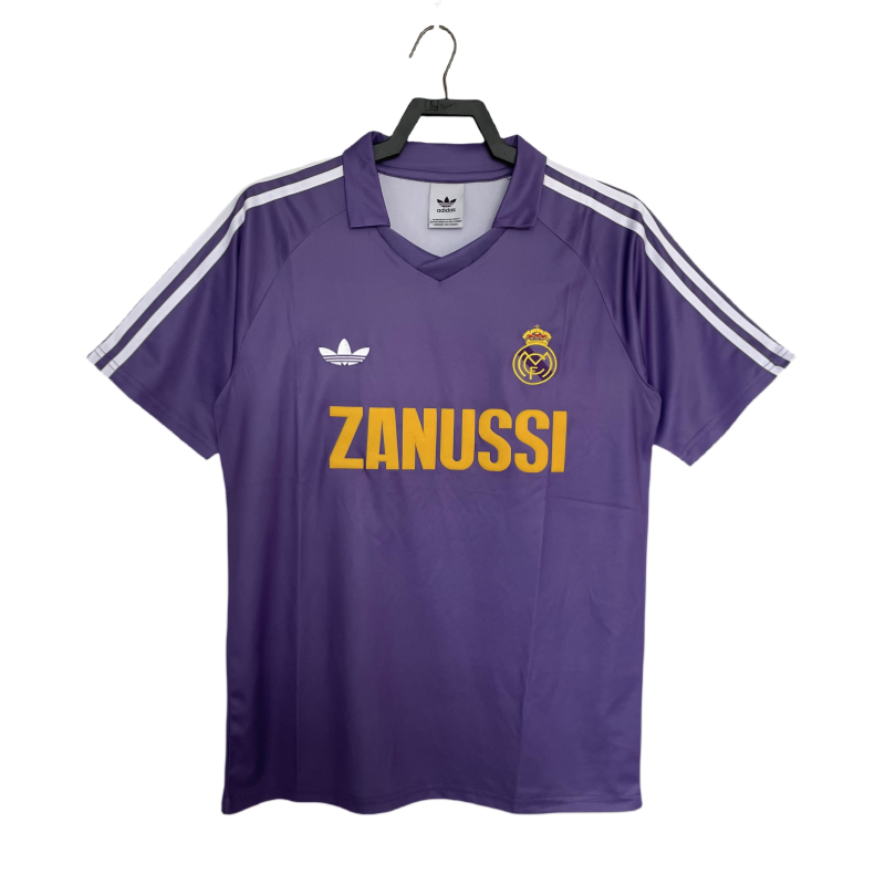 Real Madrid away Retro Jersey Mens  1984/85