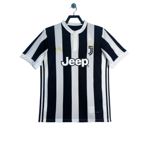 2017/18 Retro Juventus home  soccer Jersey Mens