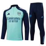 2025/26 KIDS  Arsenal  light green half-pull  Training suit   E2533#